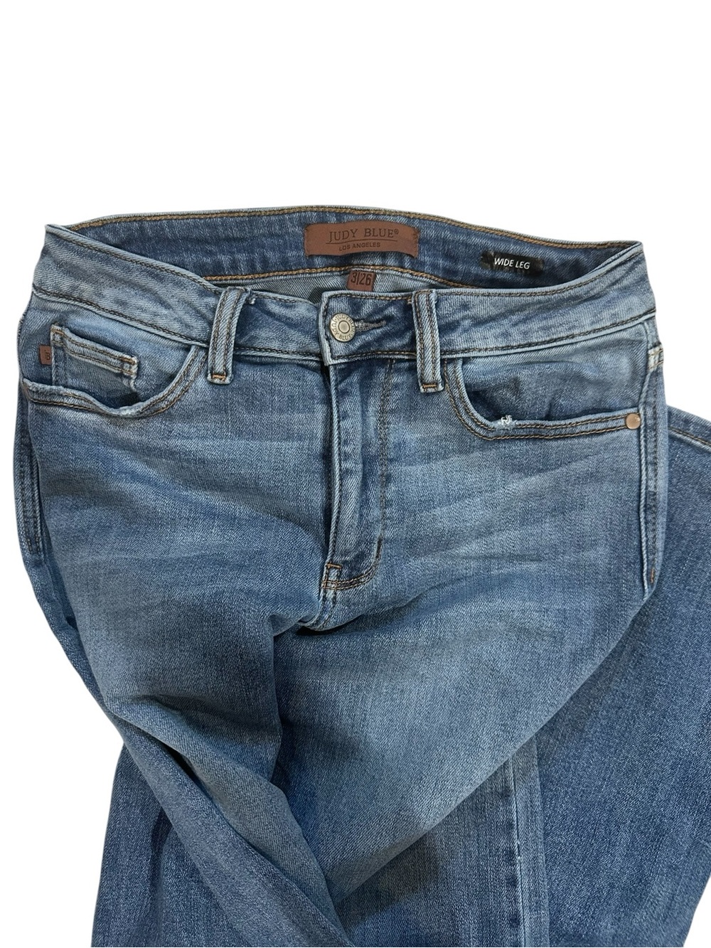Judy Blue women’s Blue Wide Leg Jeans